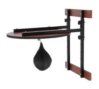 Speedball Set de montaje en pared, pared de rebote con rotación de 360 grados, altura ajustable, accesorio de boxeo para bola de velocidad, soporte para gimnasio en casa