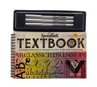 Speedball Textbook Project Kit incluye 1.3 mm 2.0 mm y 3.0 mm Elegante escritor de escritor caligrafa Marcadores de caligrafa Pensas de punta de ni