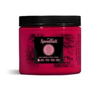 Speedball Tinta de impresión de bloque soluble en agua, magenta de proceso, pinta