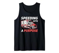 Speeding With A Purpose Emergencia Camiseta sin Mangas