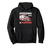 Speeding With A Purpose Emergencia Sudadera con Capucha