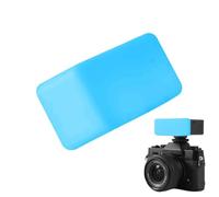 Speedlight Flash Diffuser, Portable Diffuser, Macro Flashlight Diffusers, Flashlights Camera Accessories for Indoor & Outdoor, White, Yellow, Blue, Pv,2.52x1.18x0.91 Inches