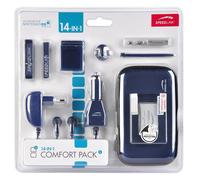Speedlink 14in1 Paquete Funda Dura Cargador Coche Auriculares para Nintendo Dsi