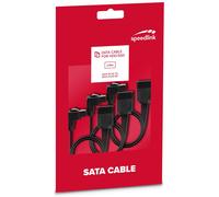 Speedlink 3X SATA-3 Cables De Datos S-ATA 6 Gb/s Disco Duro SSD HDD 90°