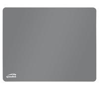 Speedlink ATECS Soft Gaming Mousepad M 38 x 30 cm - Alfombrilla para ratón de tamaño Mediano, Superficie Textil Lisa, Base para ratón para Gamers, Oficina, Escritorio, Teclado, Antideslizante, Gris