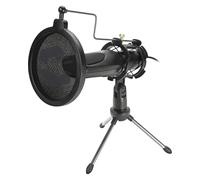 Speedlink Audis Desktop Streaming Microphone - con trípode y Filtro antipop, Plug & Play, Negro