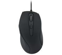 Speedlink AXON Ratón - silencioso y antibacteriano con conexión USB, negro