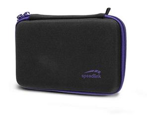 SpeedLink Caddy - Caja para N2DS XL, color morado