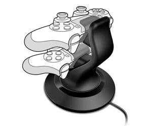 Speedlink - Charging System Twindock, Color Negro (PS4)
