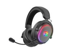 Speedlink CONUX RGB Cascos Gaming inalámbricos PC Auriculares para Juegos | Bluetooth, USB 2.4G, 3,5mm Jack, micrófono, estructura metálica, acolchado suave, PC/PS5/PS4/Xbox Series X/S/Switch/Switch2