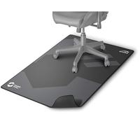Speedlink GROUNID Floorpad - Base de Silla de Gaming, Bordes cosidos, 120 x 100 x 0,2 cm, Negro