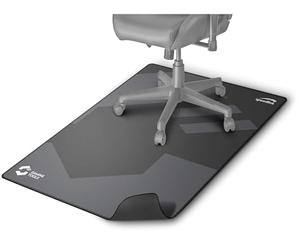 Speedlink GROUNID Floorpad - Base de Silla de Gaming, Bordes cosidos, 120 x 100 x 0,2 cm, Negro
