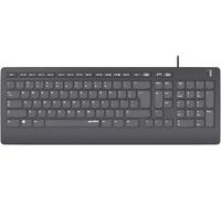 Speedlink HI-GENIC Teclado antibacteriano, silencioso y plano,布局QWERTY英式键盘, Negro