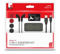 Speedlink Kit Funda de Juego Game-Case Cable Carga USB Auriculares para Nintendo
