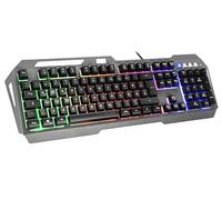 SL-670006-BK - Teclado para juegos, USB, RGB