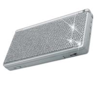 Speedlink Pegatinas de Cristal Plateadas