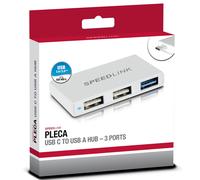 Speedlink Plea Usb-C En Usb-A Hub USB Adaptador 3-Port 3.0/2.0 Tipo C Conversor
