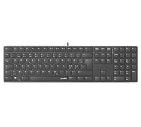 Speedlink Riva Scissor - Carcasa de Metal Elegante, Teclado silencioso, Teclas Planas, Teclado PC con Cable USB, interruptores de Tijera de Larga duración, con Cable, diseño escandinavo QWERTY
