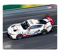 Speedlink Silk Mousepad HRT Ford Mustang GT3: Alfombrilla para Ratón con Motivo, Superficie Textil Suave, 23x19 cm, Coche de Carreras, automovilismo, Circuito, Coche Deportivo, Racing Car, pequeña