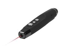 SpeedLink SL-6198-SBK-A - Mando para presentación de documentos (Enchufar y usar, alcance 10 metros), negro