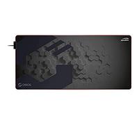 Speedlink SL-620106-BK Alfombrilla para ratón Negro - Alfombrilla de ratón (Negro, Imagen, Caucho, USB con Suministro de Corriente, Multi, Alfombrilla de ratón para Juegos)