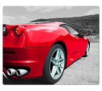 SPEEDLINK SL-6242-M02 alfombrilla para ratón Negro, Rojo - Alfombrilla de ratón (Negro, Rojo, Imagen, Seda, Base antiderrapante)