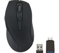 Speedlink Ratón inalámbrico AXON Wireless – Clic silencioso, USB‑C recargable, 1600 dpi, Negro