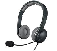 Speedlink SL870002BKGY - Auriculares de diadema cerrados, color negro y gris