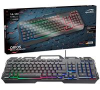 Speedlink Teclado Gaming USB RGB LED Iluminado Soporte Para Smartphone