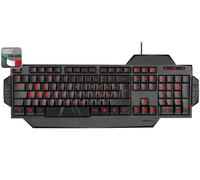 Speedlink USB LED Teclado Gaming Italiano IT Italiano QWERTY