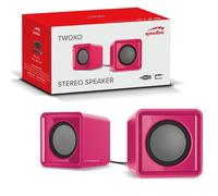 Speedlink USB PC Altavoz 2.0 Altavoz Cajas 3,5mm Contacto-Clavija Aux Portátil