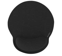 Speedlink Alfombrilla de ratón VELLU Memory Foam ergonómica con reposamuñecas antideslizante Negro