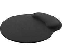 Speedlink VELLU Memory Foam Mousepad - Alfombrilla Ratón Ergonómico con Reposamuñecas con reposamanos de Espuma viscoelástica con Memoria, muñequera, Antideslizante, Negro