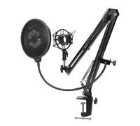 Speedlink Volity Streaming Accessory Set - Soporte de micrófono para streaming/gaming/ordenador/notebook/laptop, Shock-Mount, negro
