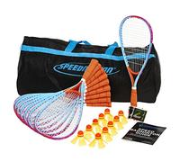 Speedminton Fun Big Set, Azul/Naranja/Morado, 400129