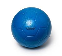 Speedminton Fútbol, 21 cm - Pelota de gomaespuma, Unisex, Fußball, 21cm, Neon Blau, 21 cm