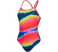 Speedo allover fixed crossback blue/pink xxl - uk40