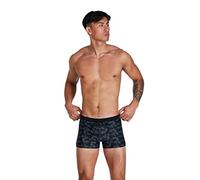 Speedo Aquashort Valmilton de Hombre, Negro/Carbón USA, 44 (ES 110 CM)