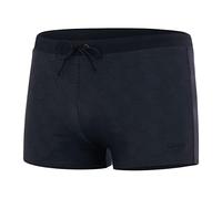 Speedo Aquashort Valmilton de Hombre, Negro/Gris óxido, 34 (ES 85 CM)