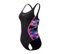 SPEEDO Bañador de 1 pieza HYPERBOOM MUSCLEBACK. Color Estampado Rosa