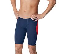 Speedo Bañador de Hombre Jammer Endurance+ Estampado de Colores del Equipo bañador de natación, Hombre, Bañador, MTEAMENDJAMMERPRINT, Galactic Red/White/Blue, 32