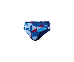 Speedo bañador de natación Allover Digital 38 Azul