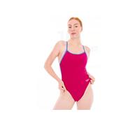 Speedo bañador de natación Solid V Back 42 Frambuesa