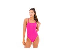 Speedo bañador de natación Solid V-Back vêtement running femme 40 Rose