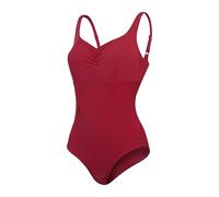 Speedo Bañador Moldeador de 1 Pieza AquaNite | Moldeador | Traje de baño para Las Vacaciones y la Playa Traje de baño para Mujer, Rojo Vasco, 42