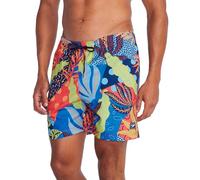 Speedo Bañador para Hombre Swim Trunk Mid Length Redondo Printed, Estampado Floral con Estampado Floral, XL