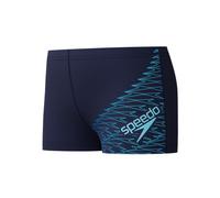 Speedo Bañador para niños con logotipo de Medley, color azul, azul, 9-10 Años