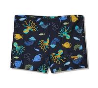 Speedo Bañador Unisex con Estampado Infantil para niños, Antracita, 6-9