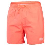 Speedo Bañador Watershort de 16" | Secado rápido | Ajuste cómodo | Estilo clásico | Cintura con cordón Short de Agua para Hombre, Rojo Sirena, L