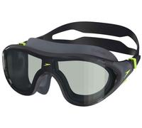 Speedo Máscara de natación unisex Biofuse 2.0 para adultos, color negro y acero, talla única
